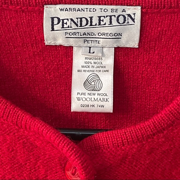 Pendleton 100% Wool Ladies Jacket - size L - Picture 2 of 9